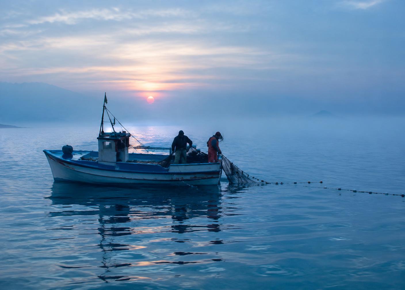 A family of fishermen, now at your doorstep